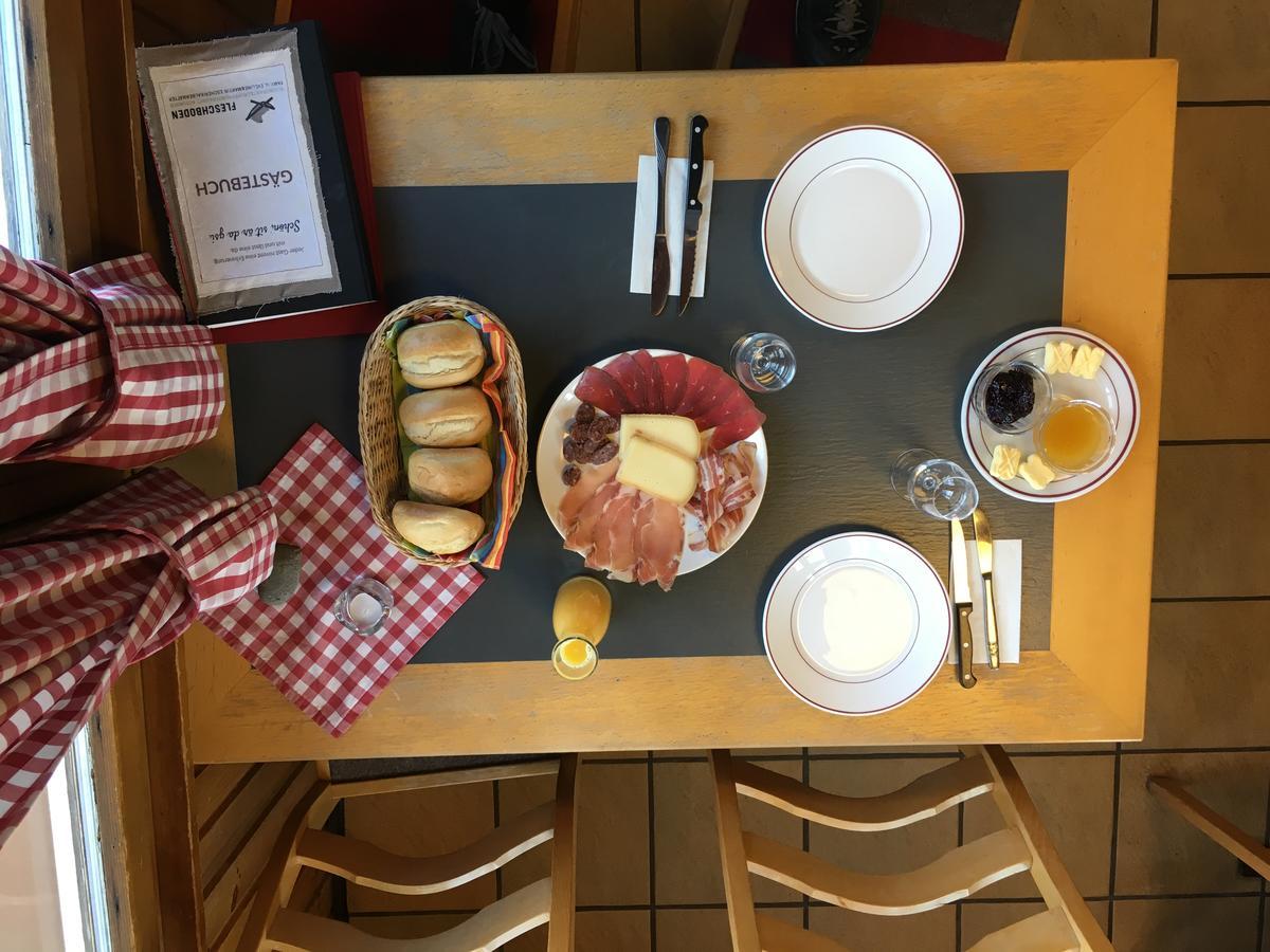 Restaurant Fleschboden Vandrehjem Rosswald Eksteriør billede